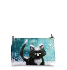 Сумка шолдер, BAG3 «Snow cat»