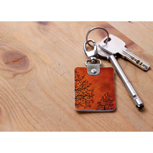 Брелок (Прямоугольный ) TRI1 «Дерево лабиринт»