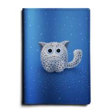 Обложка для автодокументов, AUT1 «Snow leopard»