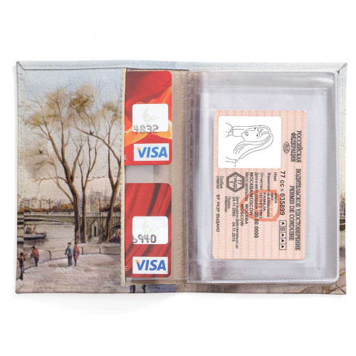 Обложка для автодокументов, AUT2 «Paris»