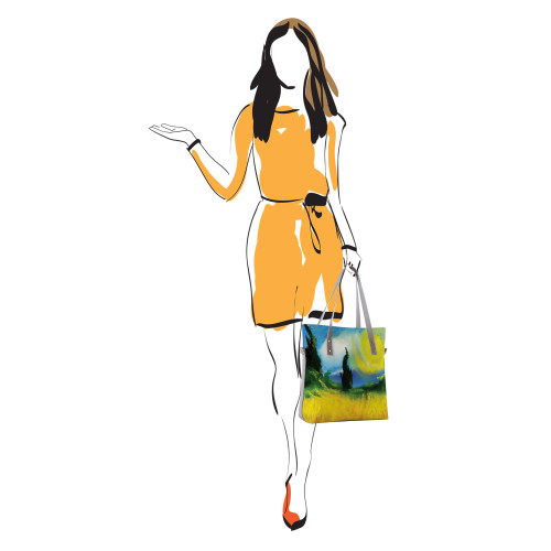 Сумка тоут BAG9 «Vincent van Gogh Sunny day»