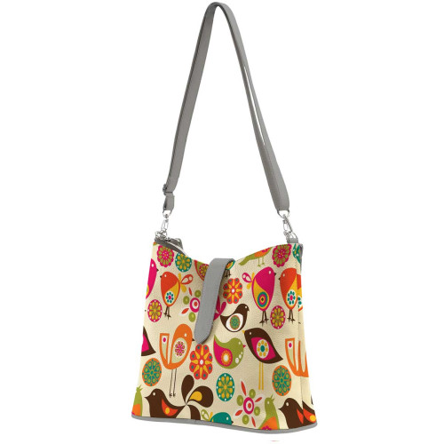 Сумка на плечо BG12 «Birds»