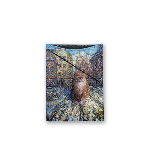 Обложка для документов, PAS3 «Рыжий кот»