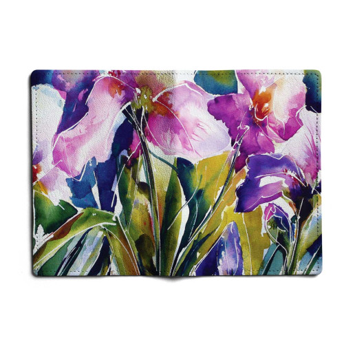 Обложка для паспорта, PAS1 «Irisy akvarel»