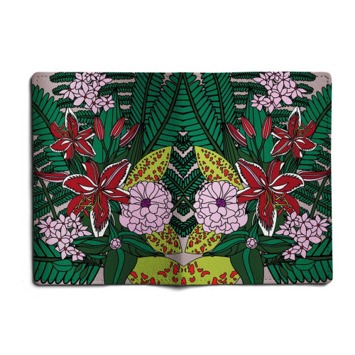 Обложка для автодокументов, AUT1 «Куст лилий»