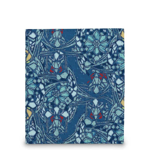 Кошелек мини PR17 «Мозаика голубая»