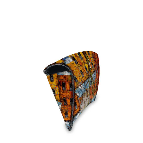 GLS1 «Дерево и желтый домик ранней весной»