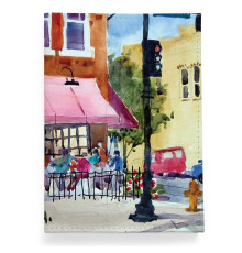 Обложка для паспорта, PAS2 «Coffee shop»