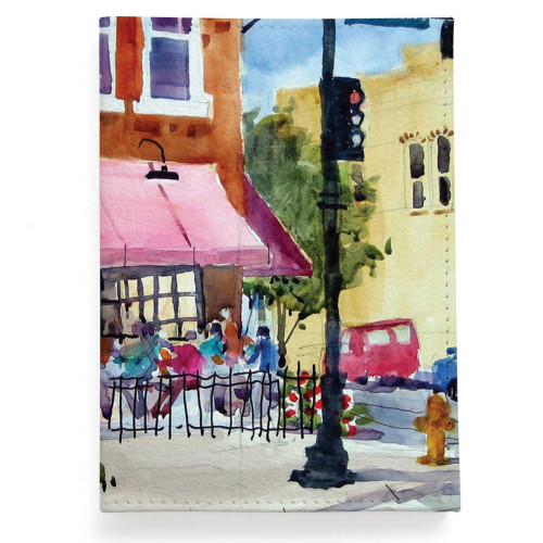 Обложка для паспорта, PAS2 «Coffee shop»