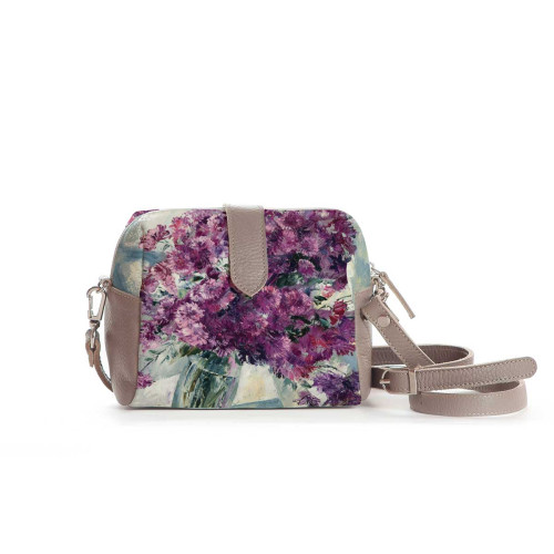 Сумка кросс-боди BAG6 «Хризантемки»