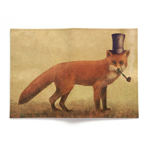 Обложка для автодокументов, AUT2 «Smoke fox»