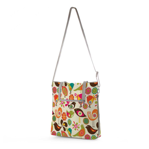 Сумка тоут BAG9 «Birds»