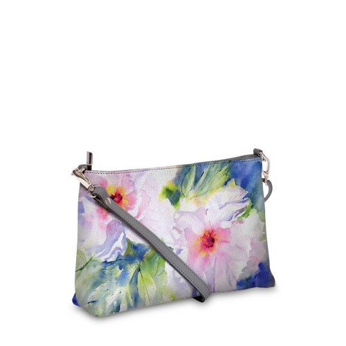 Сумка шолдер, BAG3 «Two peonies»