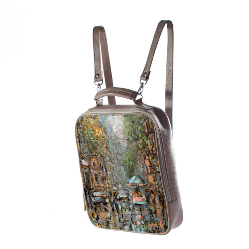 Рюкзак BKP1 «Летний день на петербургской улице»