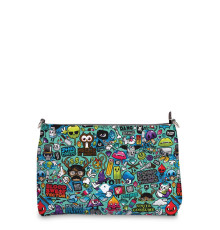 Сумка шолдер, BAG3 «Colored drawings»