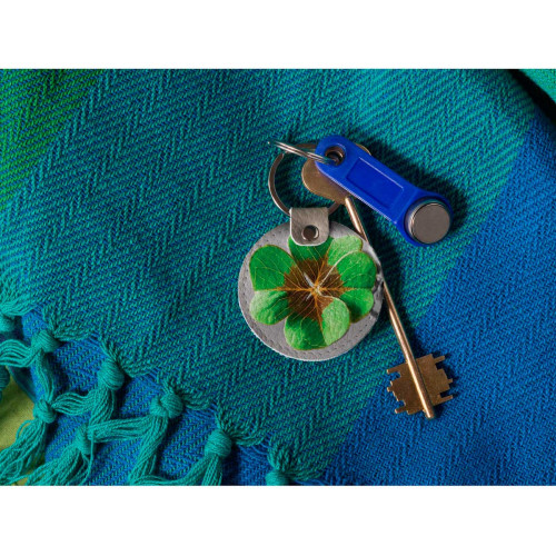 Брелок (Круглый) TRI4 «Клевер»