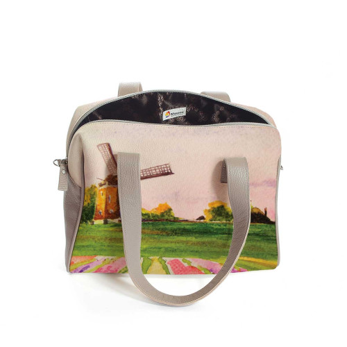 Сумка на плечо BAG5 «Поля тюльпанов Голландия»