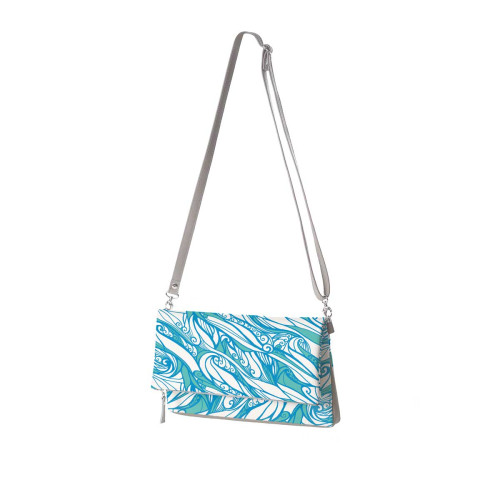 Клатч, кросс-боди KHL3 «Волны»