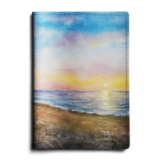 Обложка для автодокументов, AUT1 «Морской рассвет »