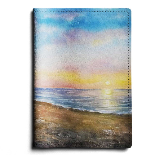 Обложка для автодокументов, AUT1 «Морской рассвет »