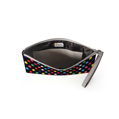 Клатч KHL2 «Черные матрешки»