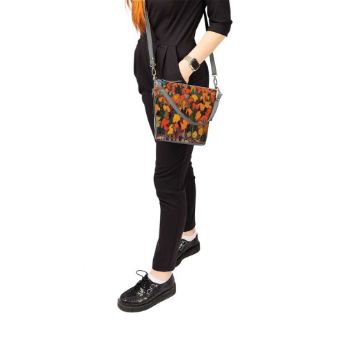 Сумка кросс-боди BAG8 «Autumn Foliage»