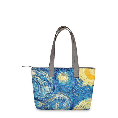 Сумка тоут, BAG2 «Vincent van Gogh Starry night»