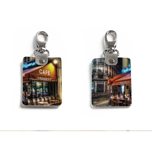 Брелок (Прямоугольный ) TRI1 «Café»