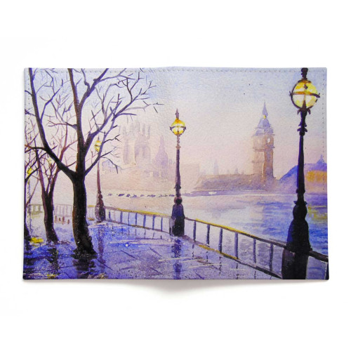 Обложка для паспорта, PAS2 «Лондон после дождя»