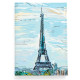Обложка для паспорта, PAS2 «Eiffel tower»
