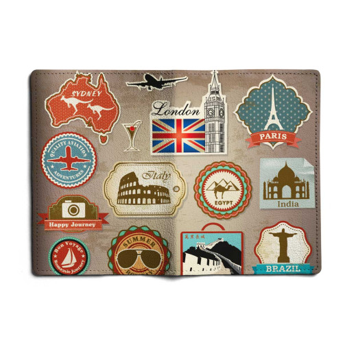 Обложка для паспорта, PAS1 «Travel»