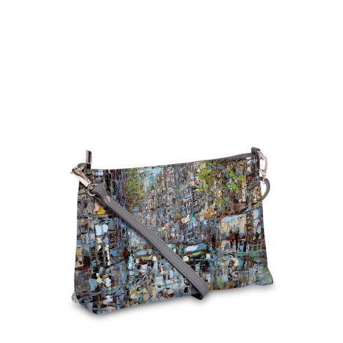 Сумка шолдер, BAG3 «Белые ночи на петербургской улице»