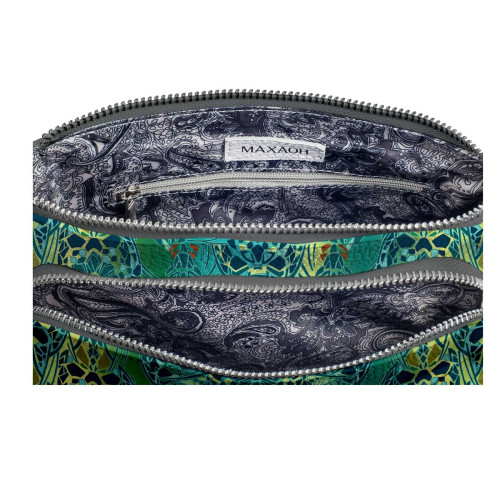 Сумка кросс-боди, BG97 «Мозаика оливковая»