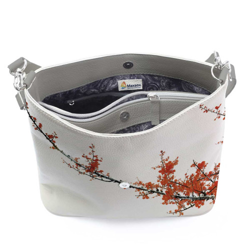 Сумка на плечо BG12 «Ветка сакуры»