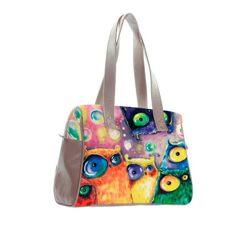 Сумка на плечо BAG5 «Many owls»