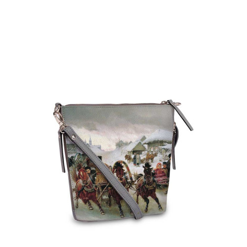 Сумка кросс-боди BAG8 «Russian Winter»