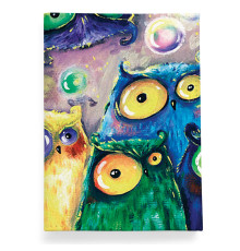 Обложка для автодокументов, AUT2 «Many owls»