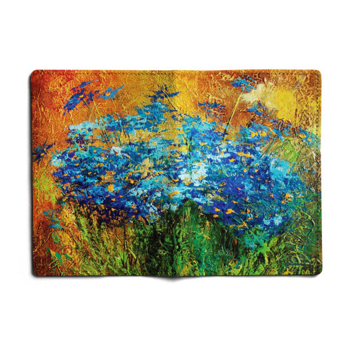 Обложка для паспорта, PAS1 «Васильки»