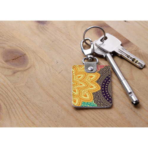 Брелок (Прямоугольный ) TRI1 «Mandala»