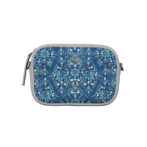 Сумка кросс-боди BG58 «Мозаика голубая»