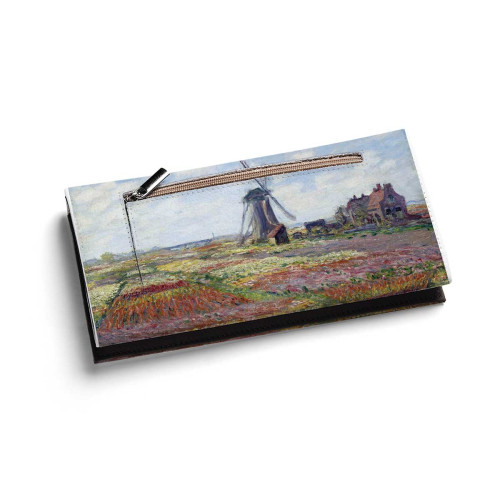 Кошелек, PRS1 «Claude Monet Tulip Field and windmill»