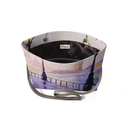 Клатч, кросс-боди KHL4 «Лондон после дождя»