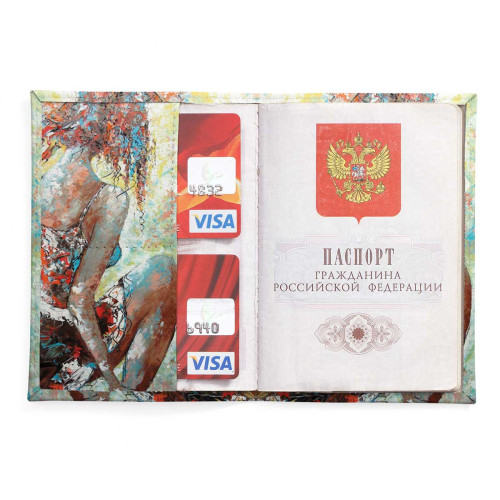 Обложка для паспорта, PAS2 «Танцовщица»