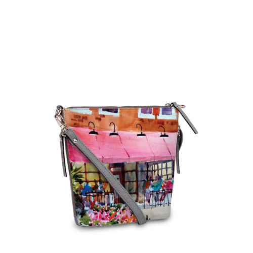 Сумка кросс-боди BAG8 «Coffee shop»