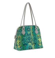 Сумка на плечо BG11 «Мозаика оливковая»