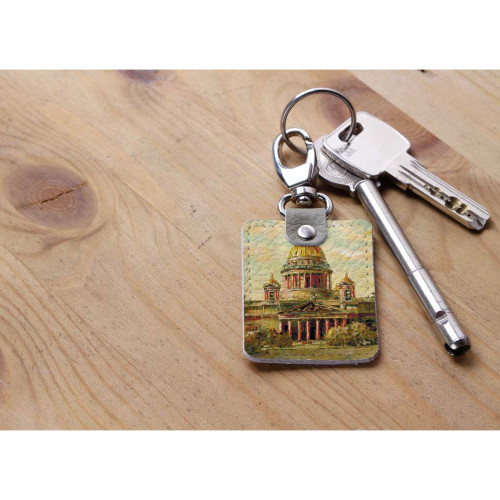 Брелок (Прямоугольный ) TRI1 «Исаакий»