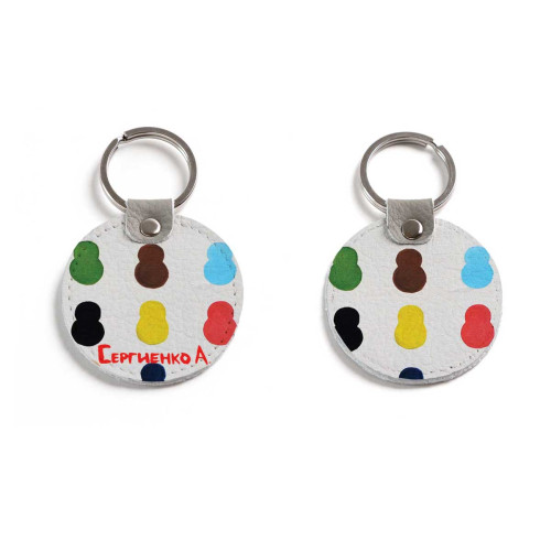 Брелок (Круглый) TRI4 «Матрешки»