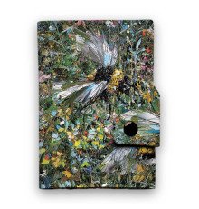 Кошелек мини, кардхолдер, PR24 «Шмели »