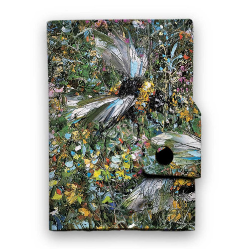 Кошелек мини, кардхолдер, PR24 «Шмели »