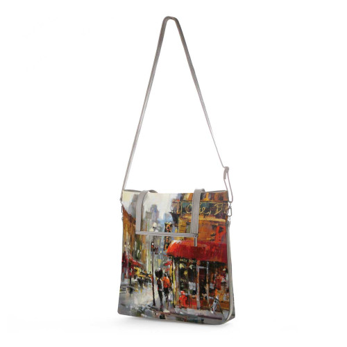 Сумка тоут BAG9 «Street café»